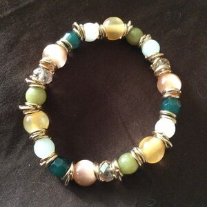 Colorful stretch bracelet